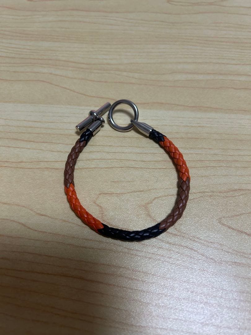 d*e様 HERMES（エルメス） T4サイズ　レザー グレナン H ブレスレッ