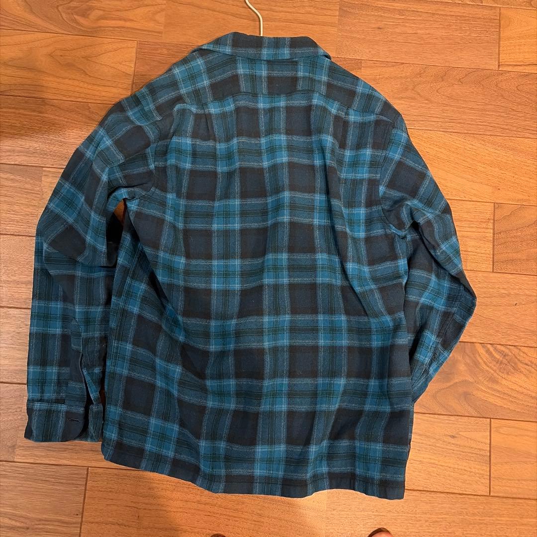 ヴィンテージpendletonボードシャツオンブレ　M