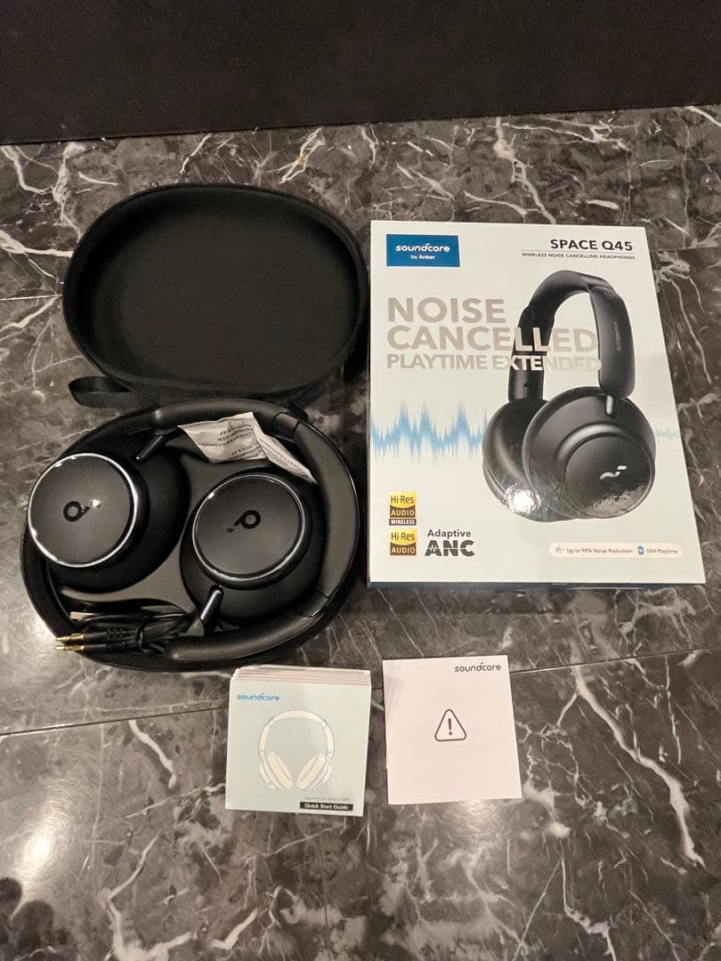 かああやまAnkerSoundcoreSpaceQ45ワイヤレスヘッドホン