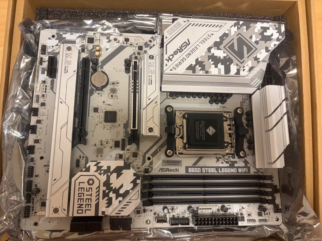 ASRock B650 STEEL LEGEND WIFI マザーボード
