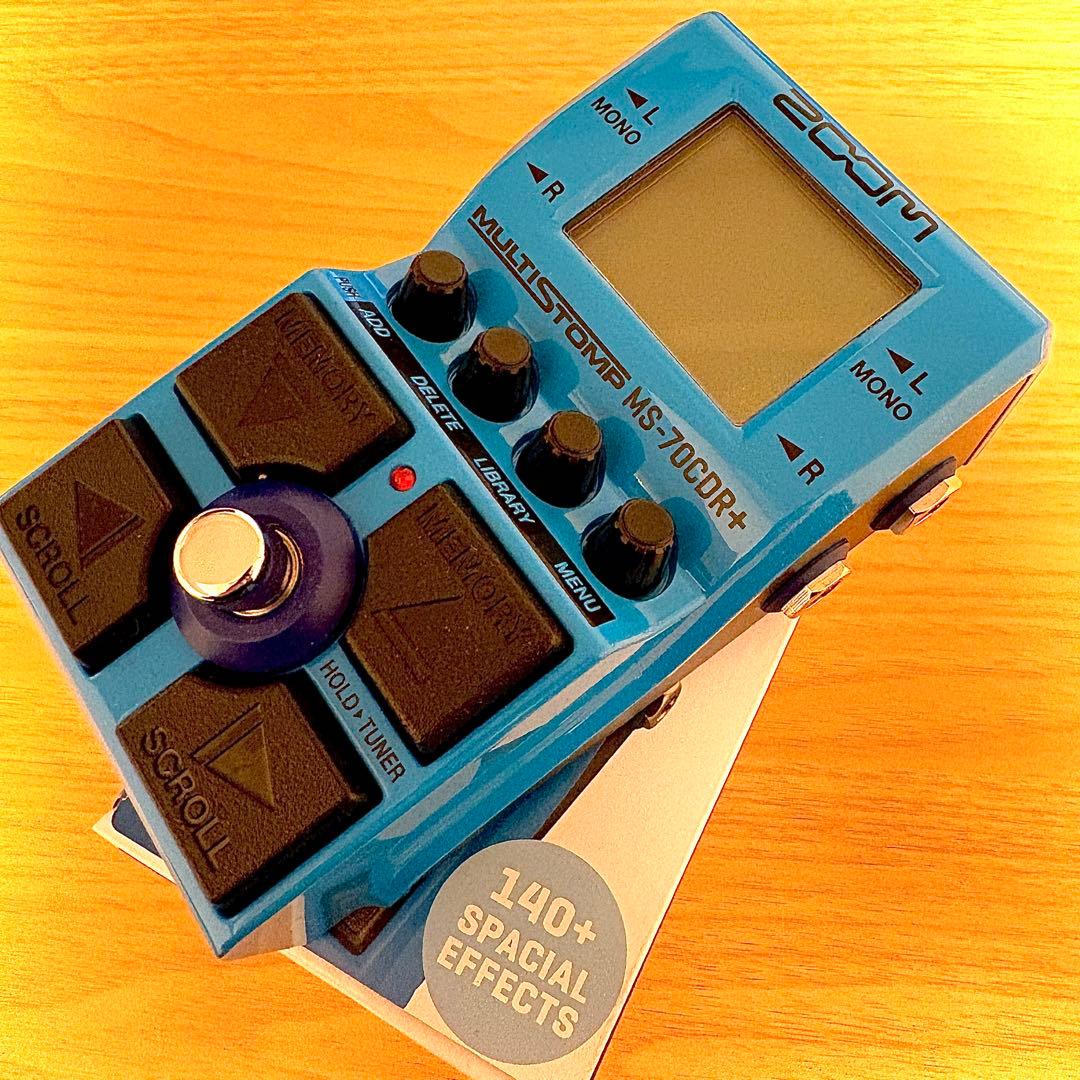 ■新品！■未使用！【ZOOM／MS-70CDR+】ギターエフェクター