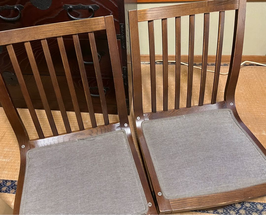 ♪さん専用☺︎Karimoku回転座椅子2脚セット