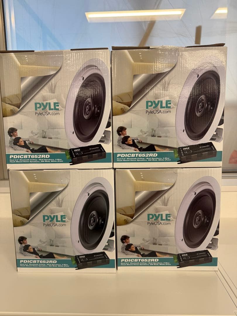 Pyle 壁・天井埋込式スピーカー