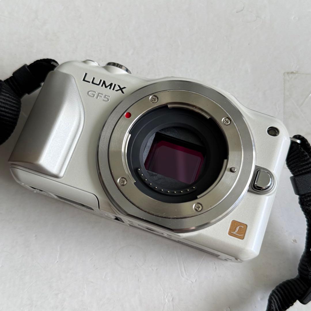 H56美品 パナソニック ルミックス DMC-GF5 ミラーレス一眼　カメラ