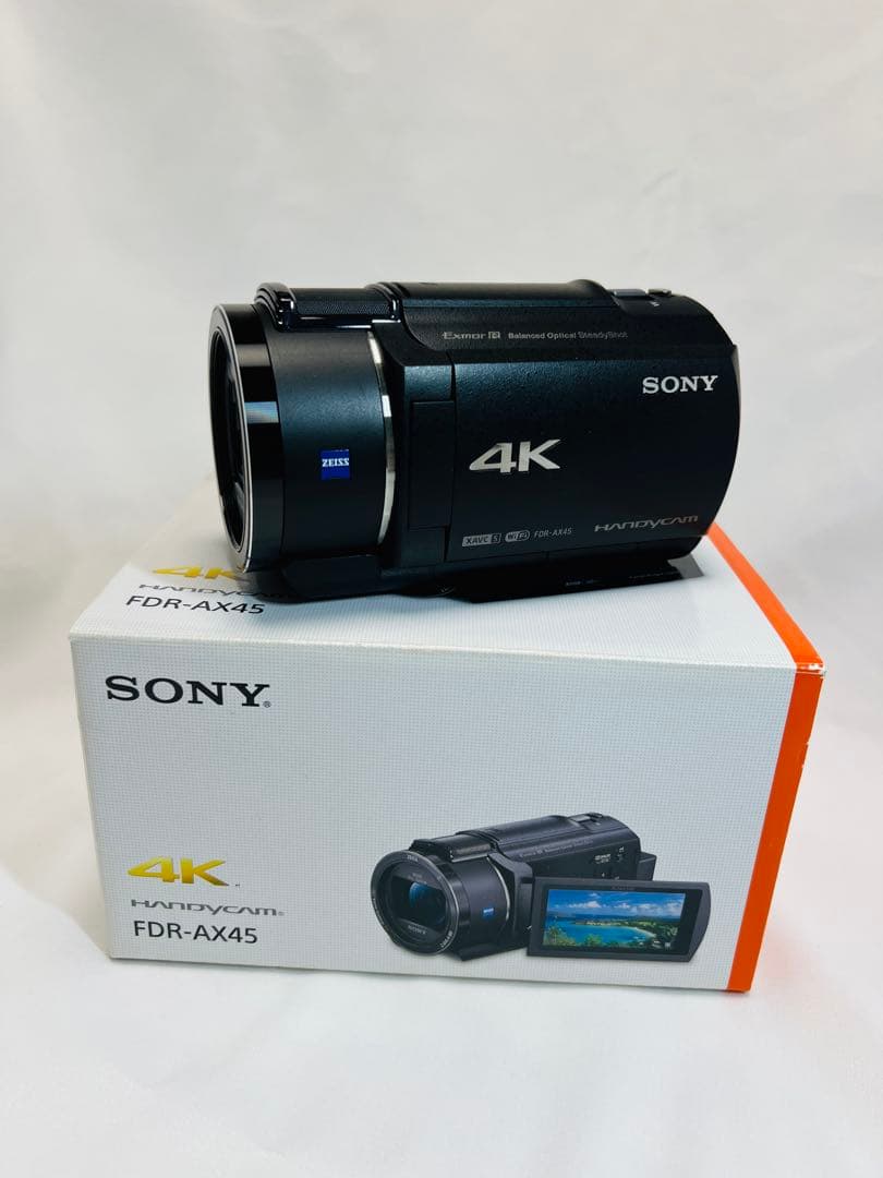 SONY ソニー 4Kハンディカム AX45 黒 管理：#CAM001