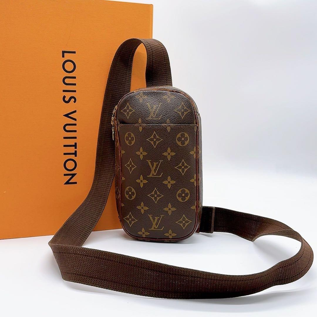 LOUIS VUITTON モノグラム ポシェット ガンジュ ボディバッグ
