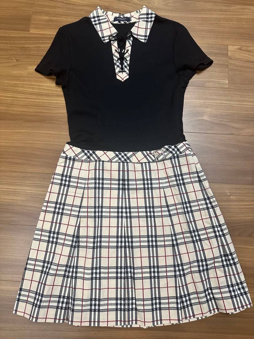 A*様 Burberry 半袖ワンピース チェック柄