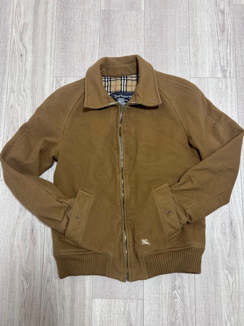 Burberrys ウール ハリントンジャケット ノバチェック ベージュ　G9
