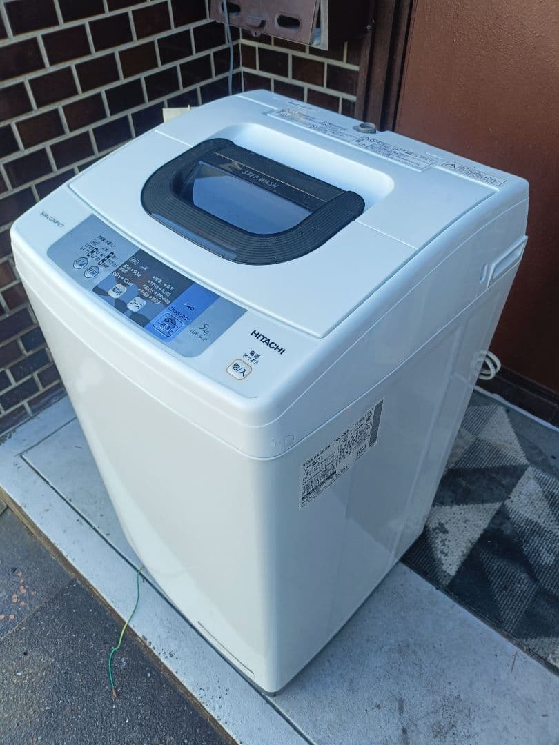 HITACHI NW-50B 5kg 縦型洗濯機 本体 2017年製