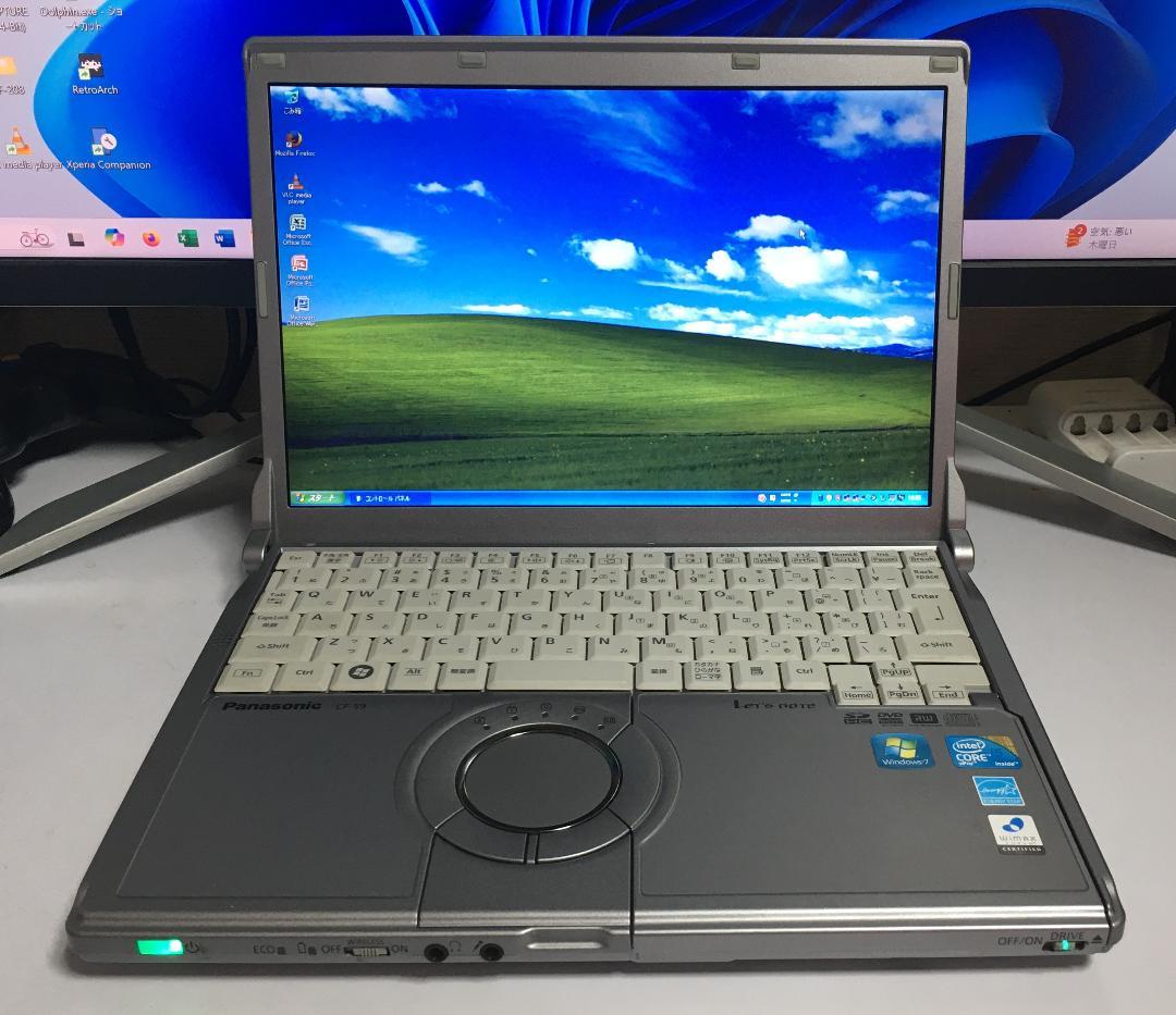 Let's note CF-S9KYFEDR WindowsXP ガンメタカラー