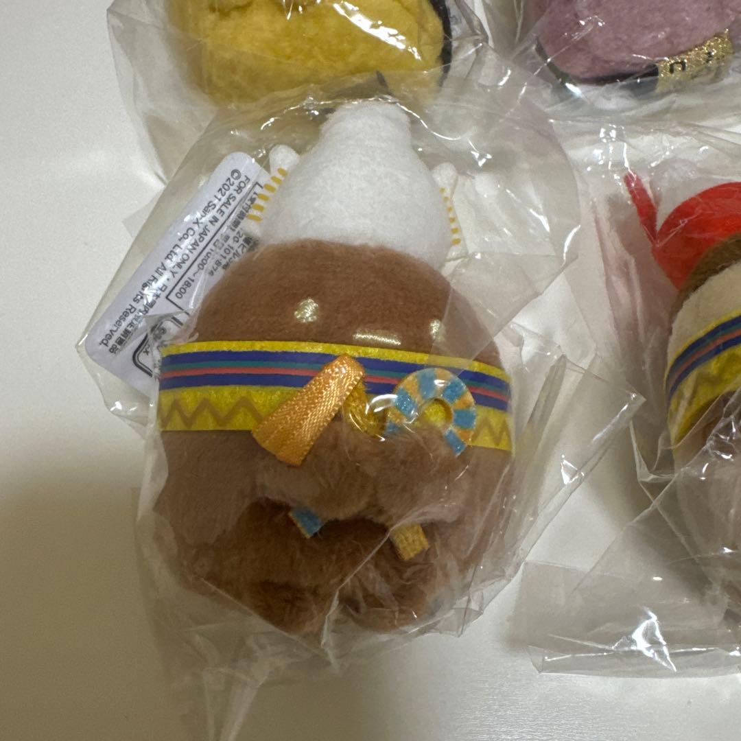 すみっこぐらし　てのりぬいぐるみエジプト展限定セット