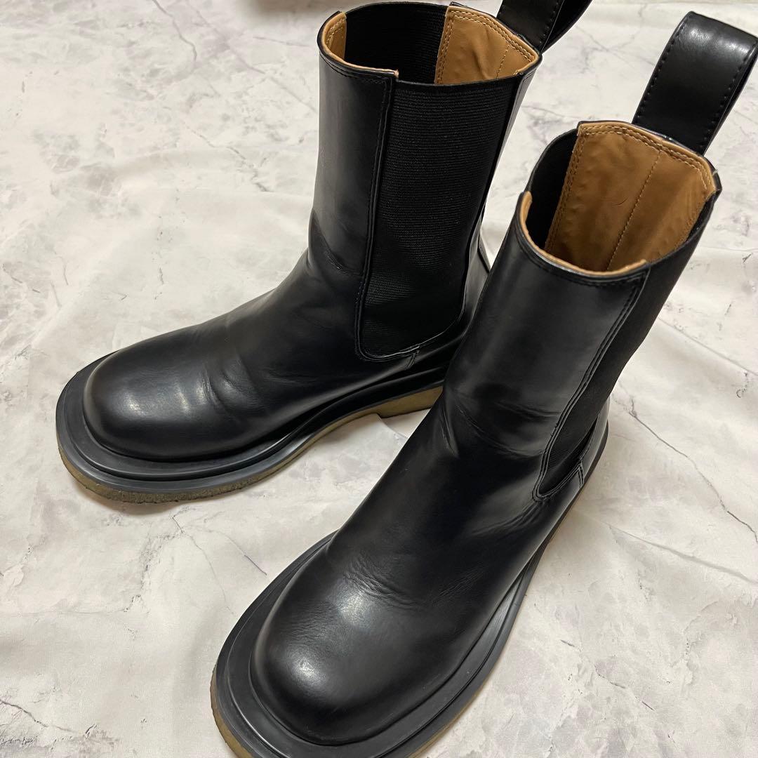 大人気 todayful レザー ミドルブーツ ブラック 36 22.5