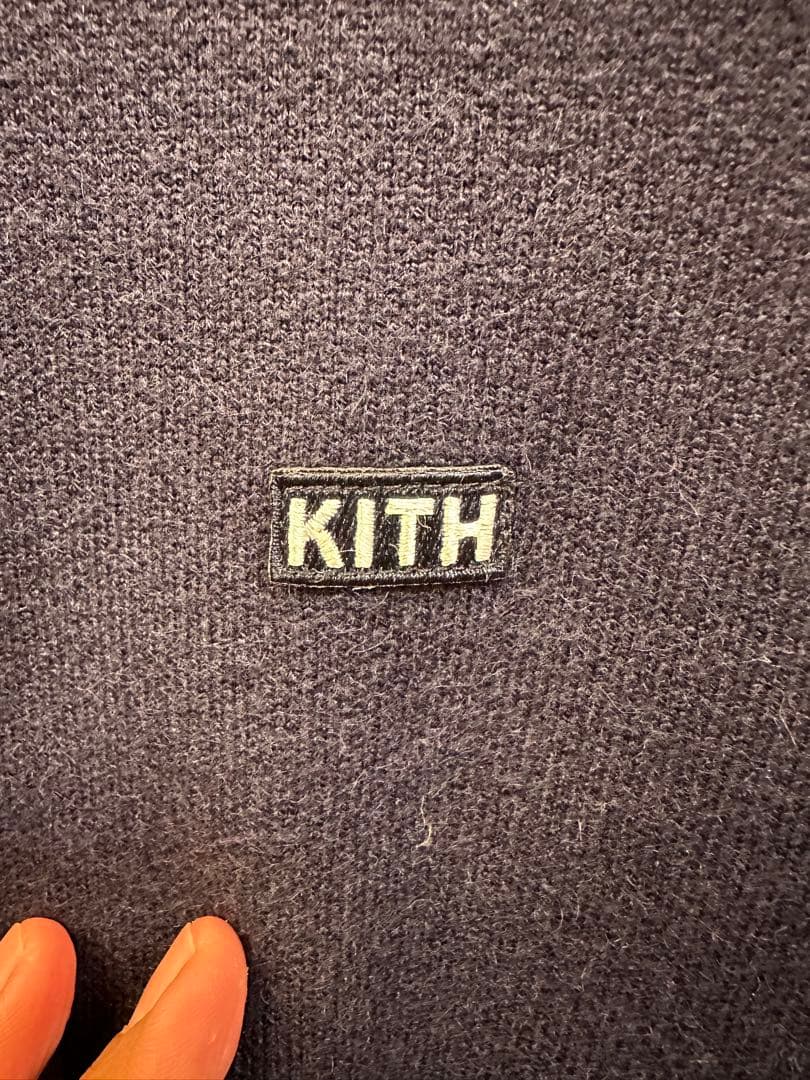新品Kith l/s mock neck knit