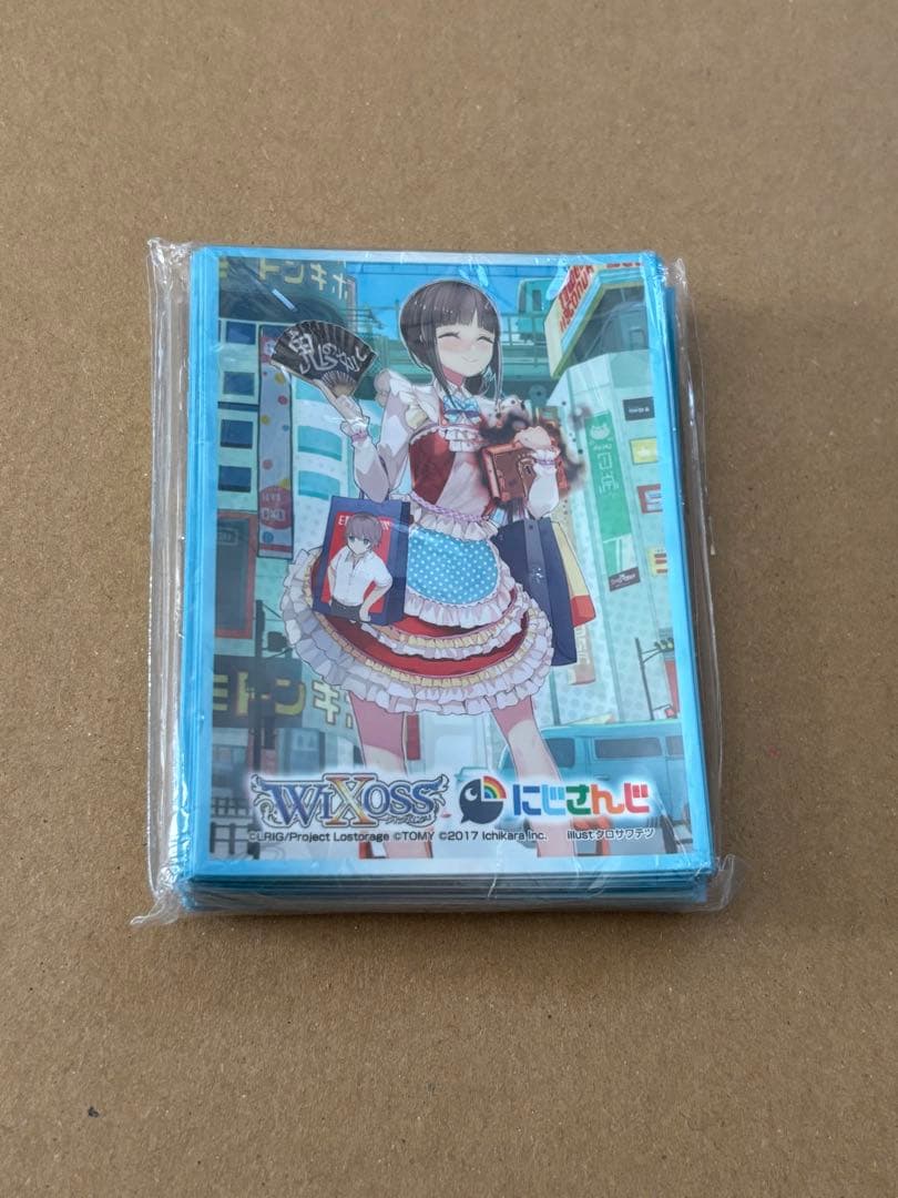WIXOSS にじさんじ　鈴鹿詩子　スリーブ