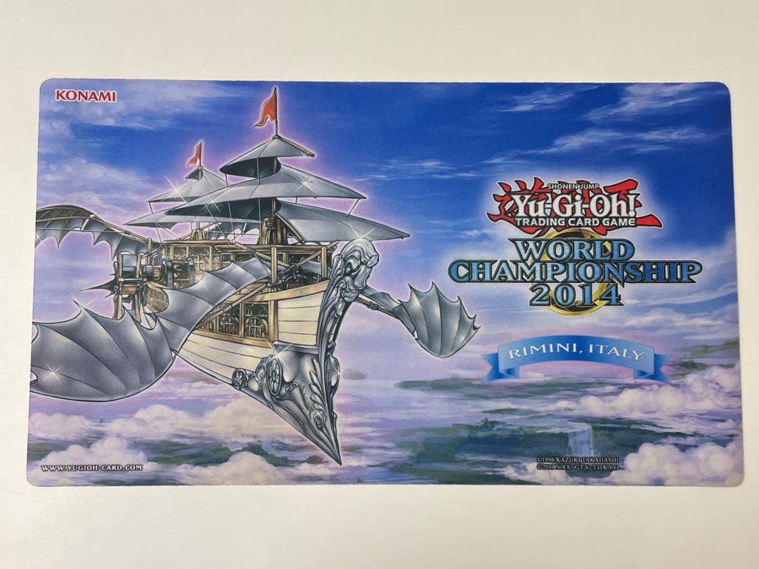 遊戯王　輝銀の天空船−レオ号 RIMINI italy 世界マット プレイマット