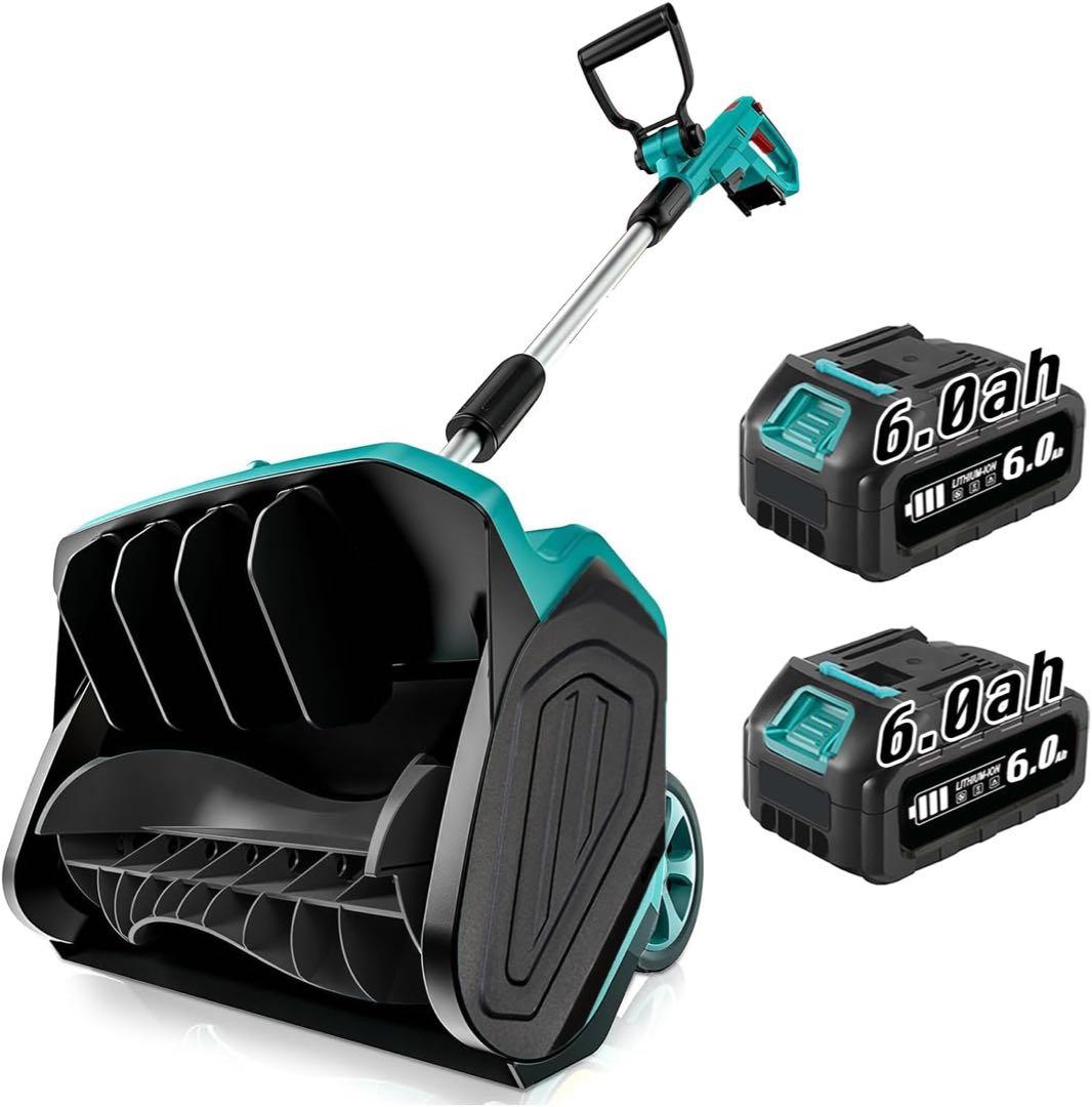 電動除雪機 電動スノーショベル 充電式 コードレス マキタ18v電池互換