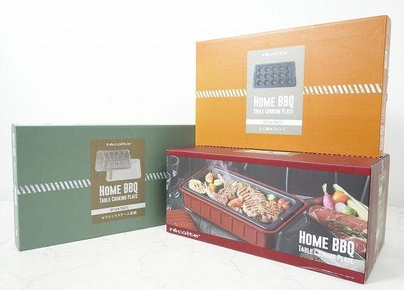 未使用 レコルト  BBQ ホームバーベキュー オプションパーツ2点付き