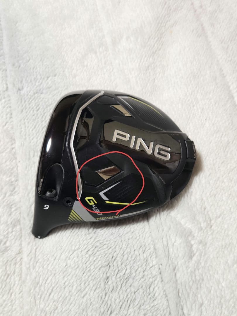 PING G430 ドライバー 9度 レフティ