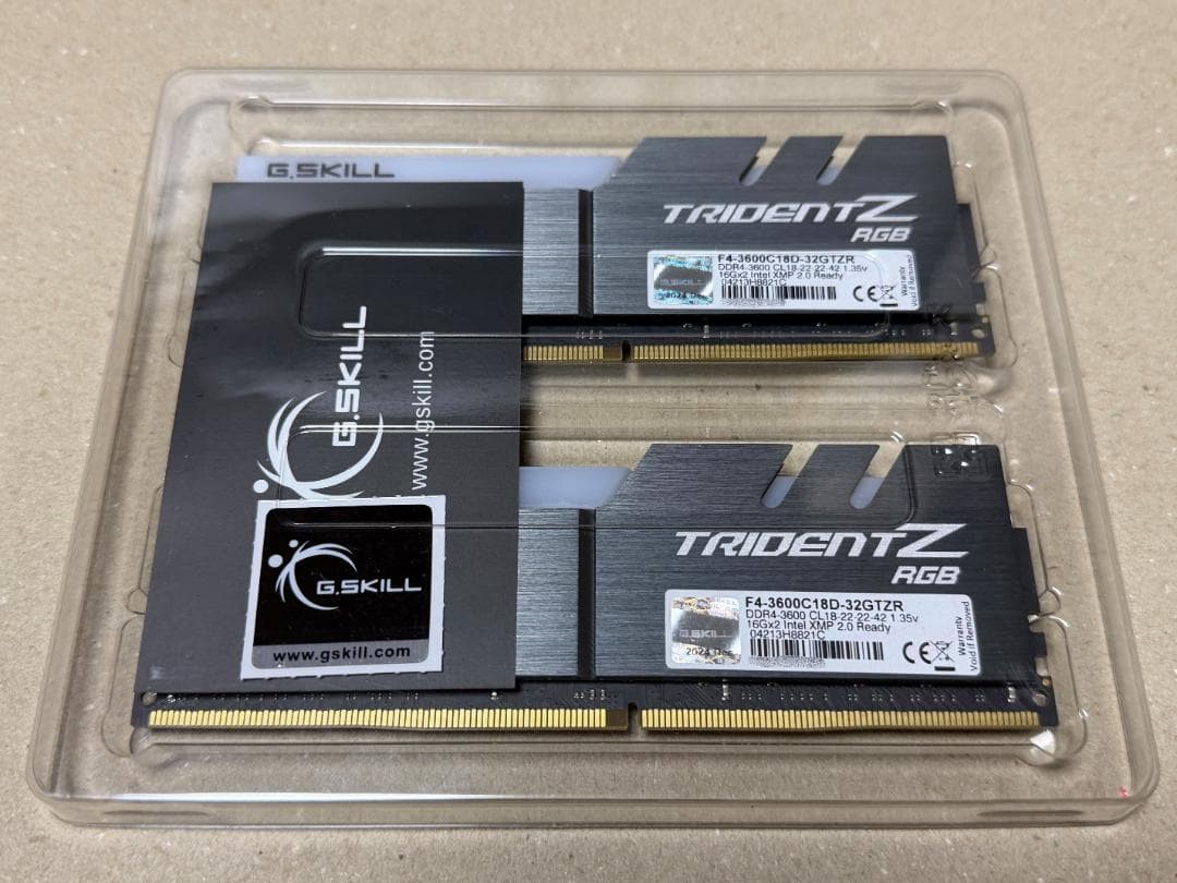G.Skill メモリ DDR4-3600 PC4-28800 16GBx2
