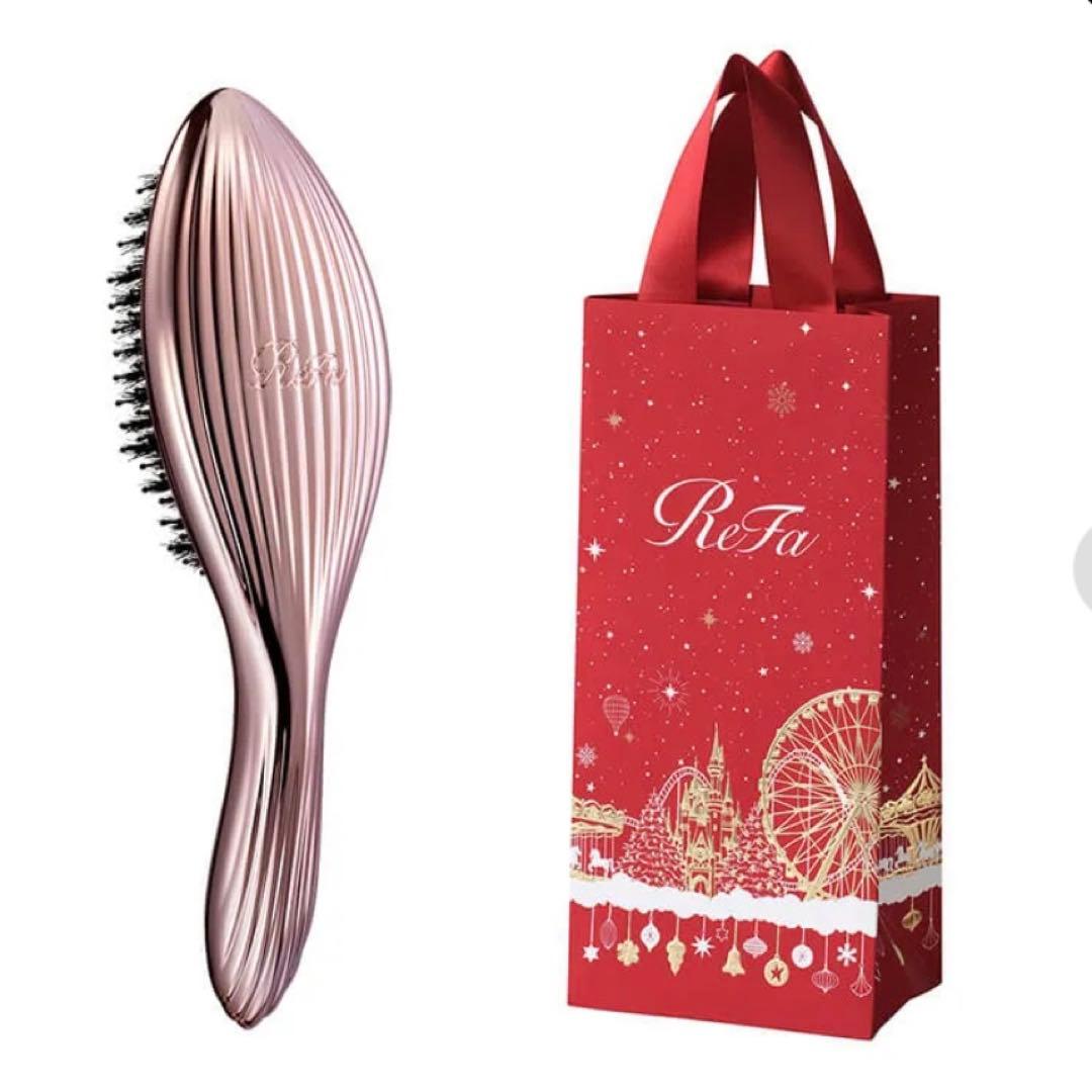 リファエールブラシレイ＆ショッパーセット　ポストカード　クリスマス仕様