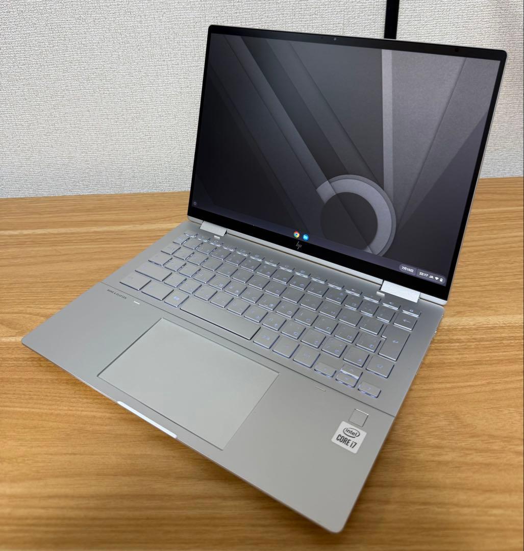 Chromebook本体 HP Chromebook x360 13c i7-10510U/16GB