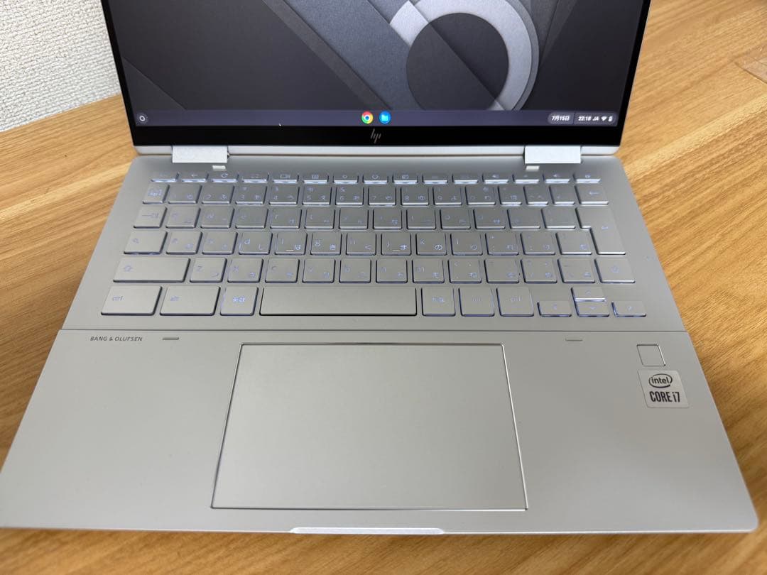 Chromebook本体 HP Chromebook x360 13c i7-10510U/16GB
