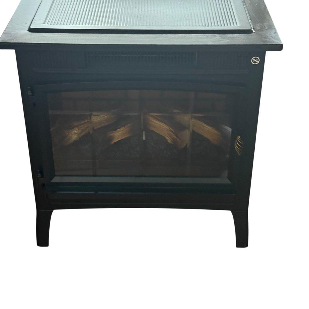 【セール】QVCジャパン　DFI5010-01 暖炉風電気ストーブ