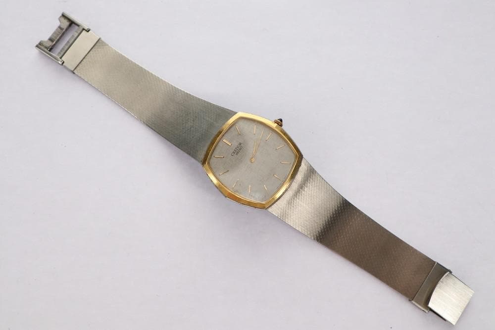 ◆SEIKO CREDOR QUARTZ スクエア ビンテージ腕時計 09133