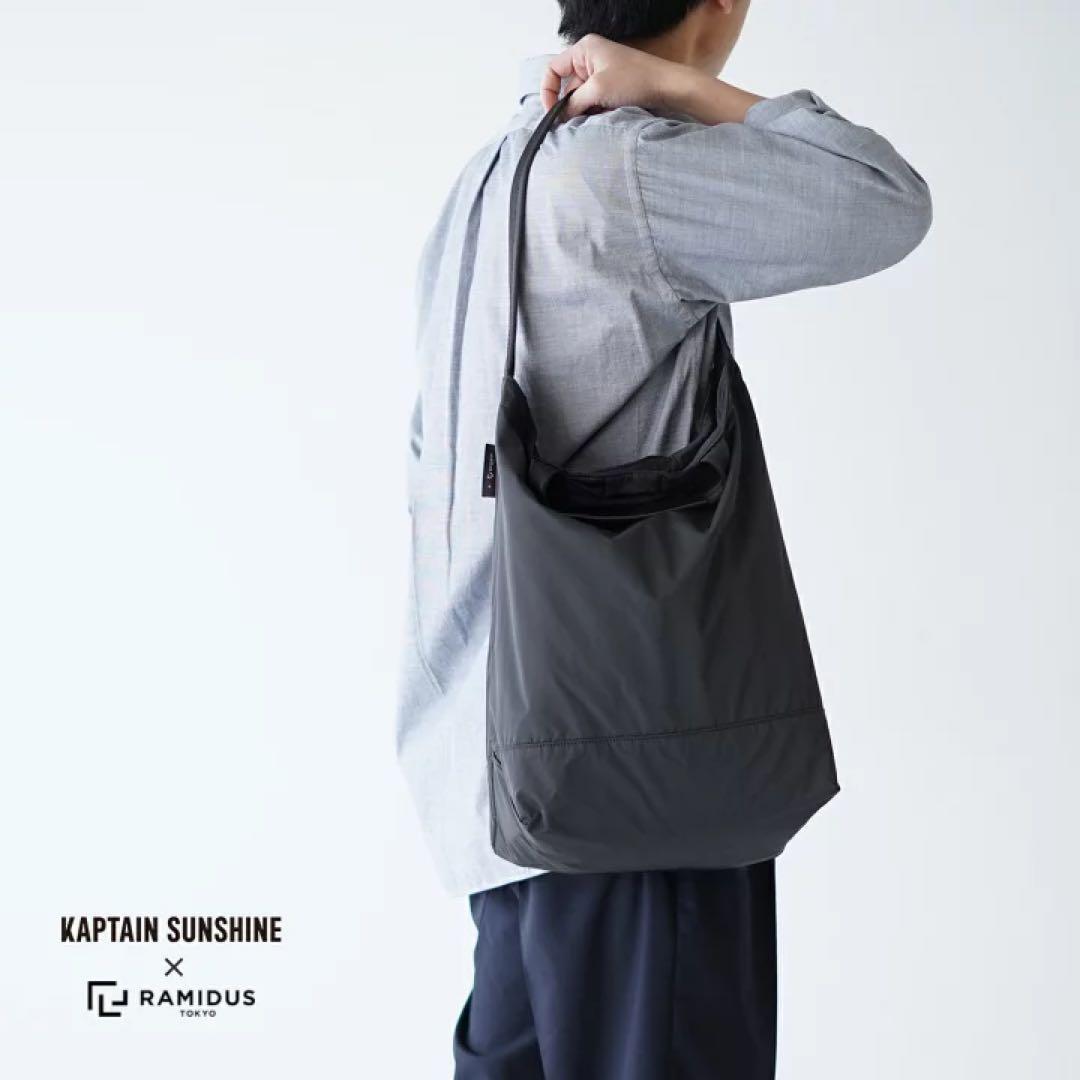 KAPTAN SUNSHINE RAMIDUS ブラックトートバッグ