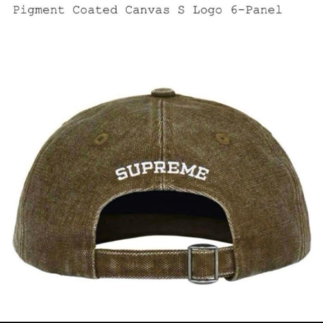 【新品】Supreme Pigment S Logo 6-Panel オリーブ