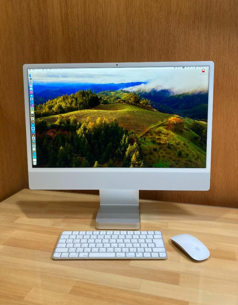 メモリ24GB SSD1TB 美品 iMac 24インチ M3 箱、おまけ付き