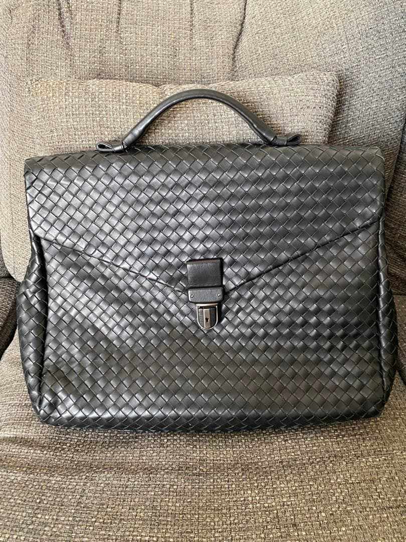 ボッテガヴェネタ☆極美品イントレチャートビジネスバッグ☆国内正規品