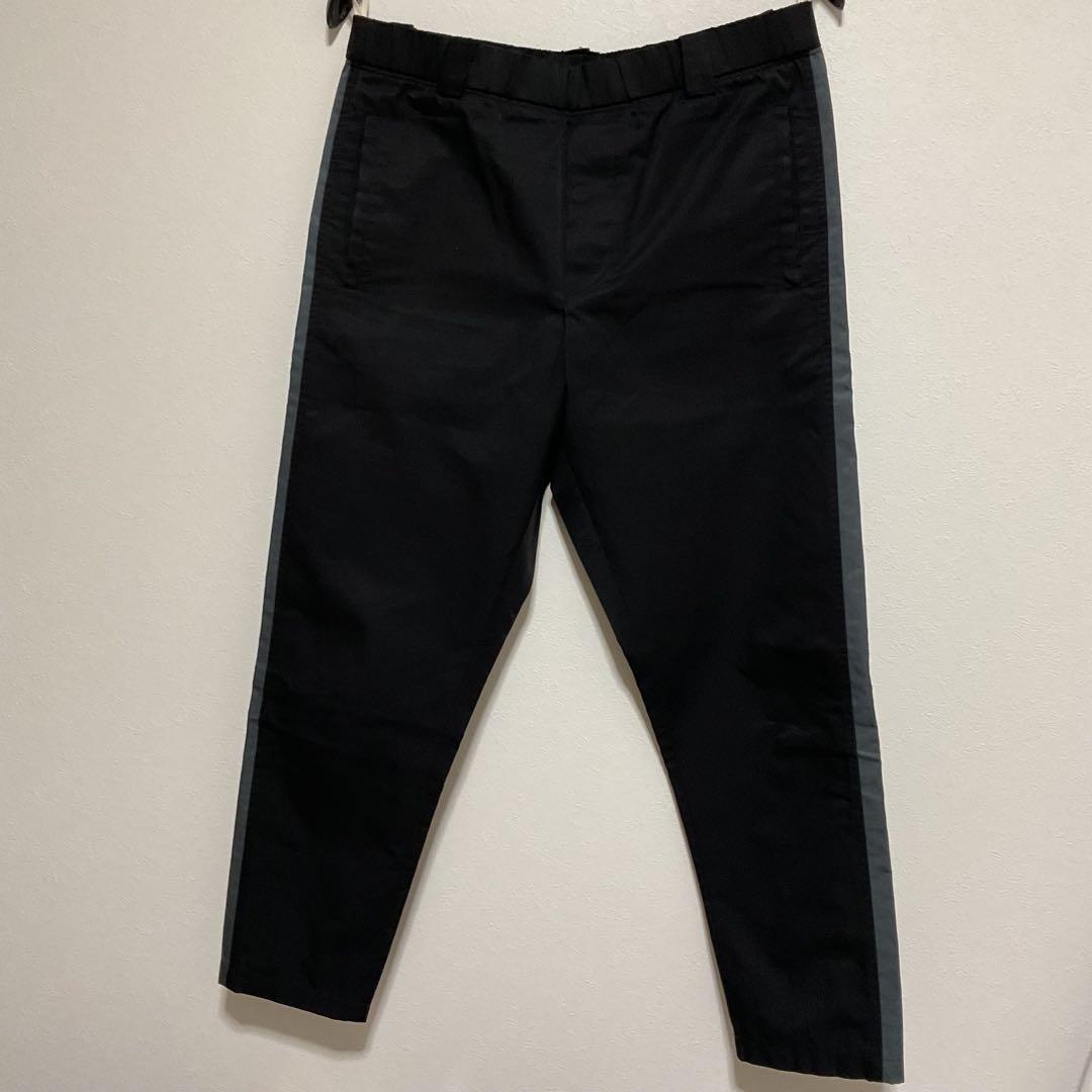 トオルちゃん 着用数日 美品 マルニ サイドライン パンツ ブラック