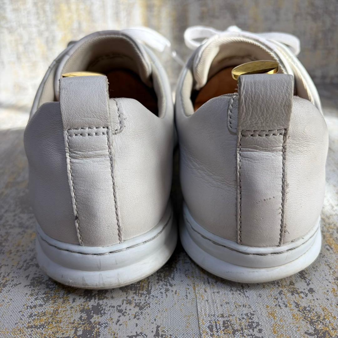 ★人気★カンペール レザースニーカー【26.5】ランナーフォー ホワイト 白