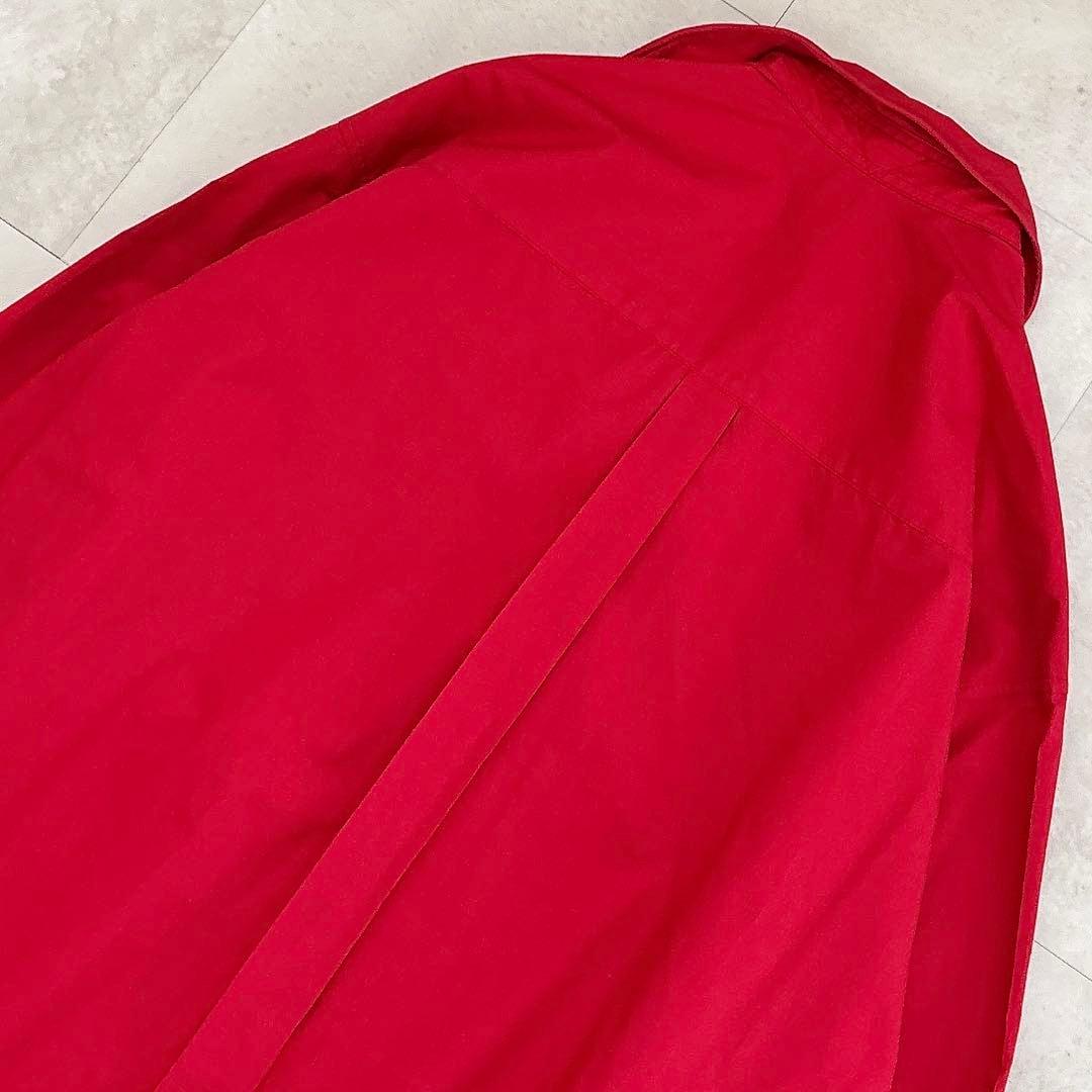 ミューズ ドゥーズィエムクラス コットンウォッシュシャツ スキッパー レッド