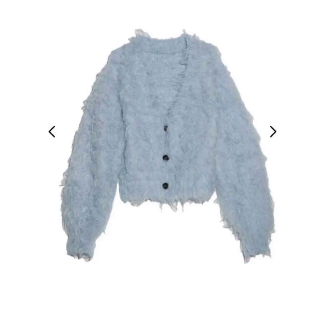 【THE TOE】Westminster Shaggy Cardigan