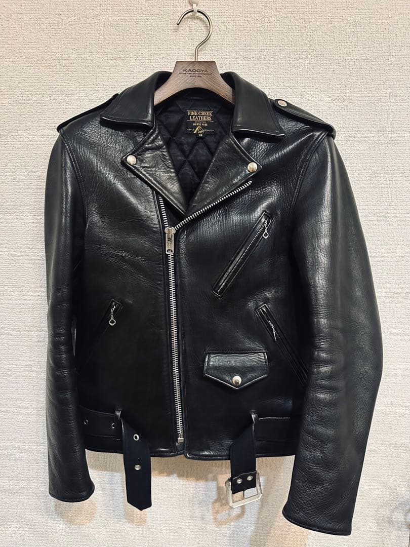 FINE CREEK LEATHERS LeonTheNostar 38 馬革