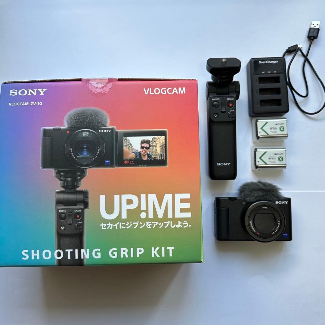 SONY ZV-1シューティンググリップ付き コンパクトデジタルカメラ vlog