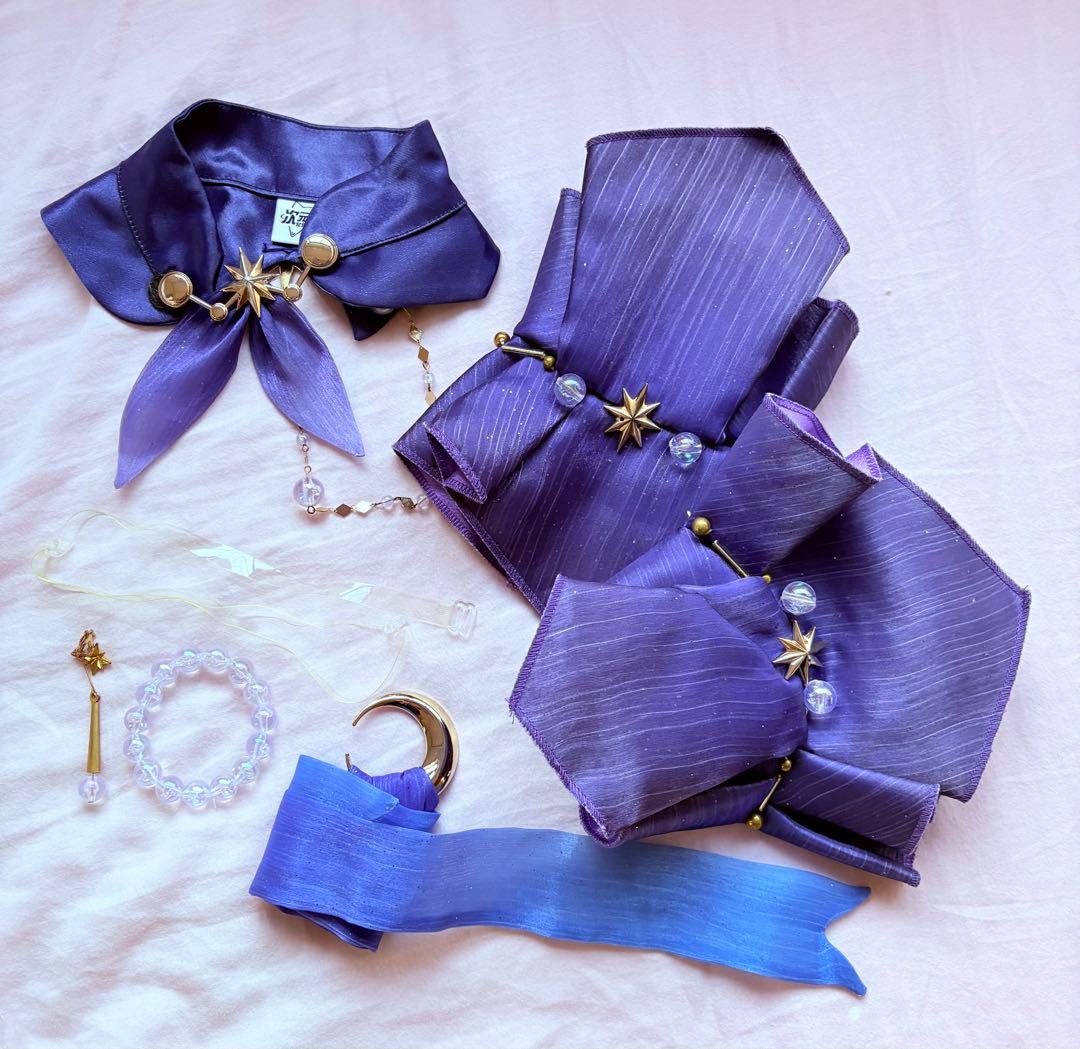 崩壊スターレイル　ロビン　コスプレ衣装+ウィッグ+靴　Lサイズ