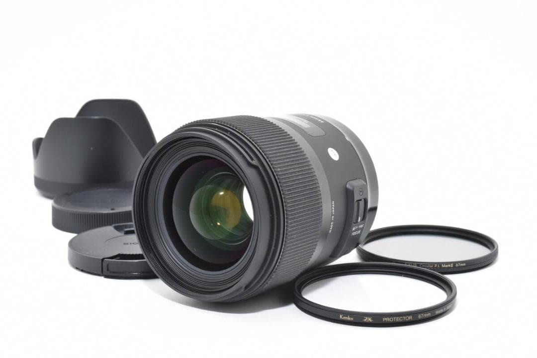 ★外観極上★ シグマ SIGMA 35mm F1.4 DG Art キヤノン用