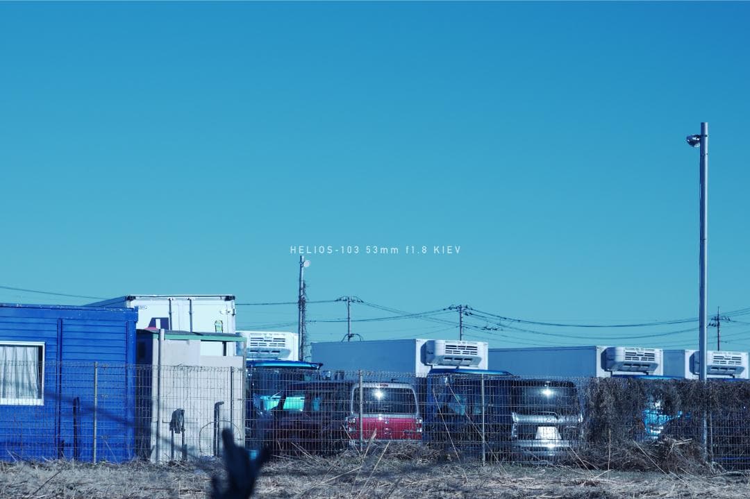 HELIOS-103 53mm F1.8 キエフ M42マウント改造レンズ