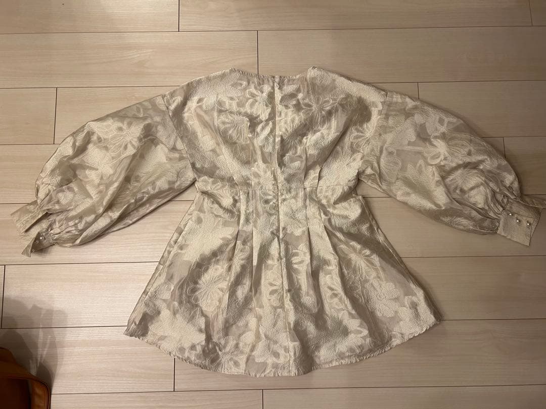 トップス Acka. jacquard mini dress