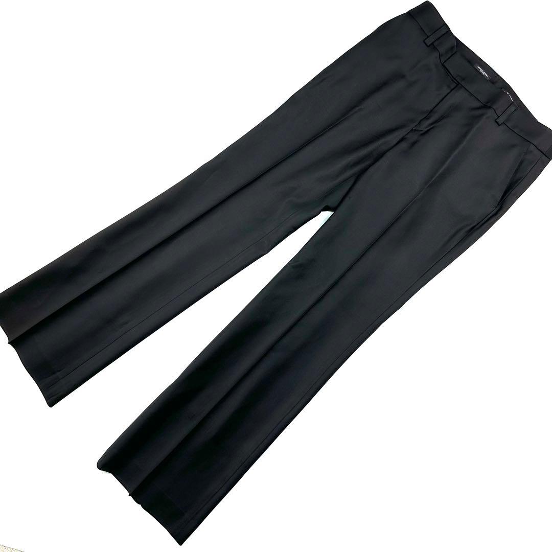 【美品】23区 パンツスーツ ビジネススーツ シングルボタン 大きいサイズ 40