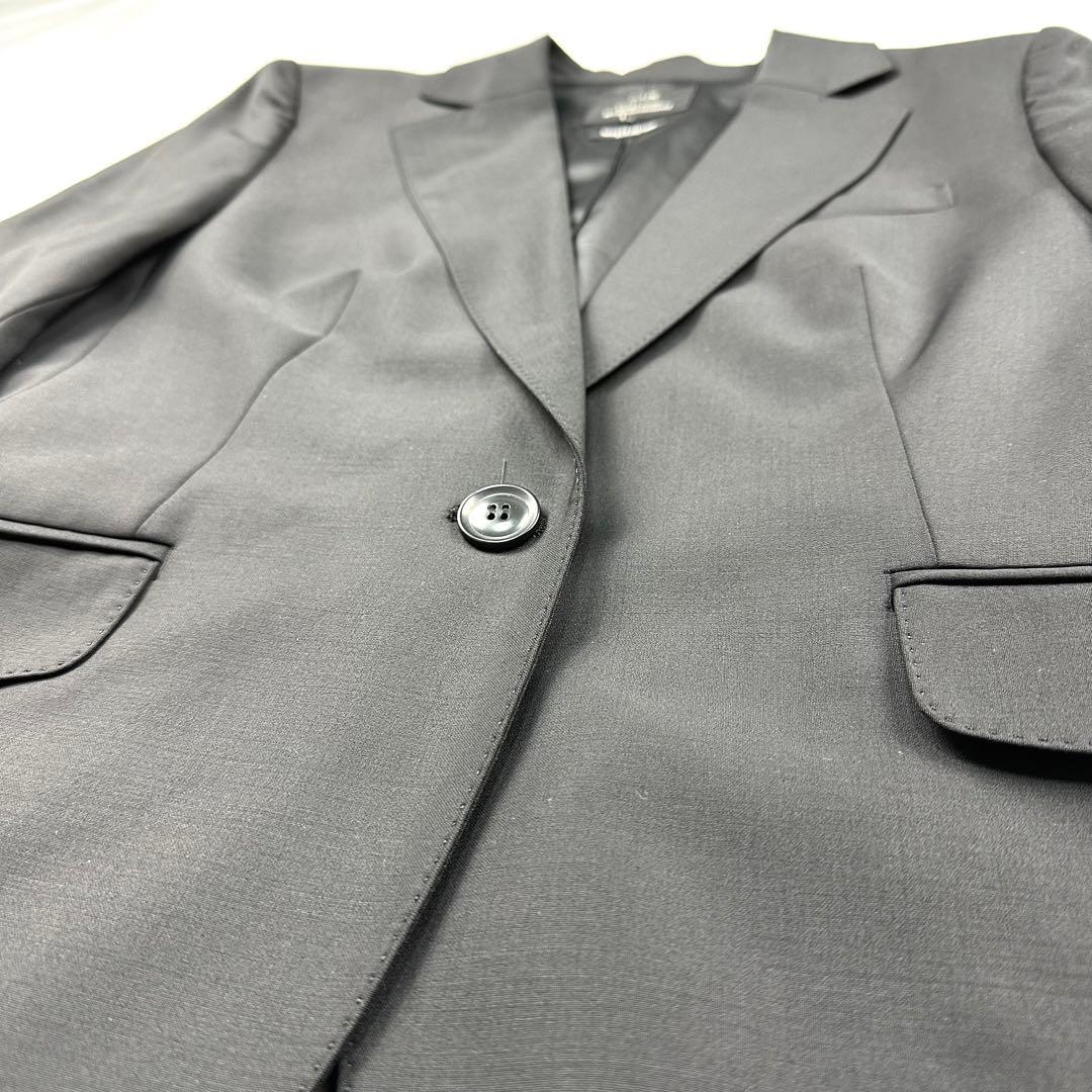 【美品】23区 パンツスーツ ビジネススーツ シングルボタン 大きいサイズ 40