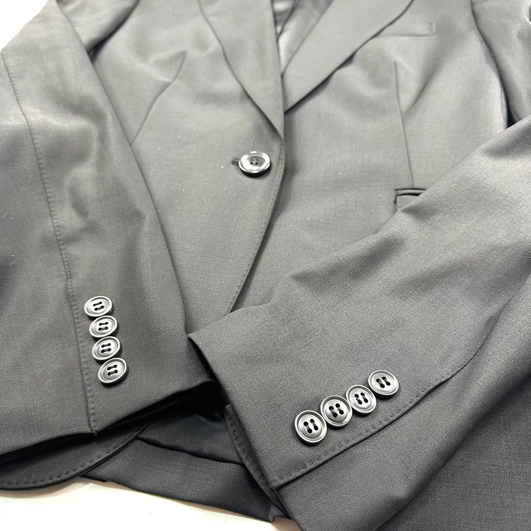 【美品】23区 パンツスーツ ビジネススーツ シングルボタン 大きいサイズ 40