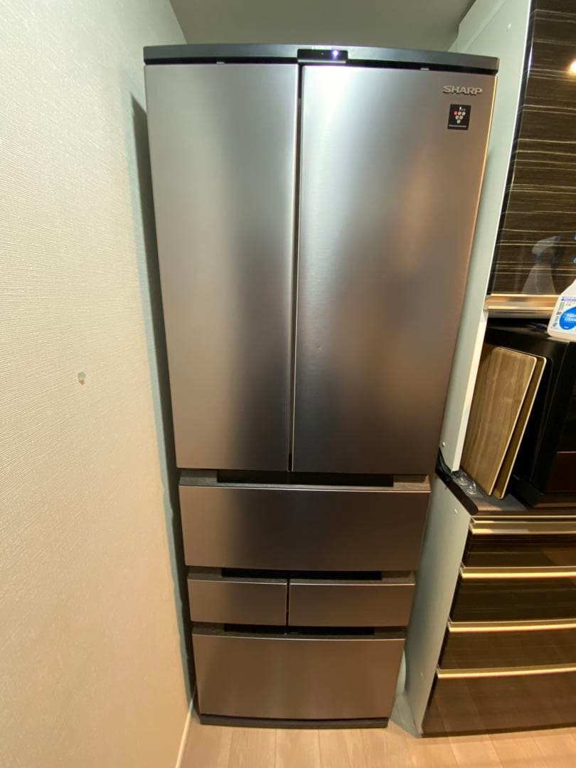 2023年製　シャープ(457L)プラズマクラスター冷蔵庫SJ-MF46K-H