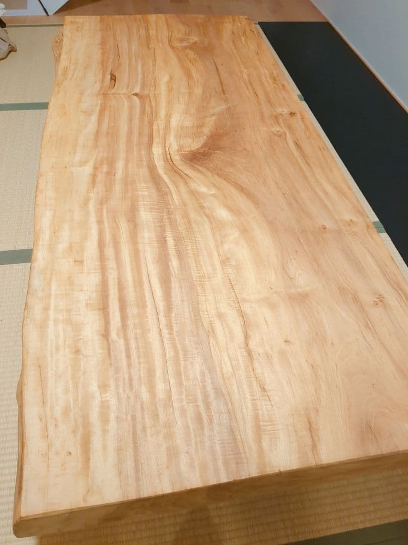 欅（けやき）　一枚板　座卓　ローテーブル