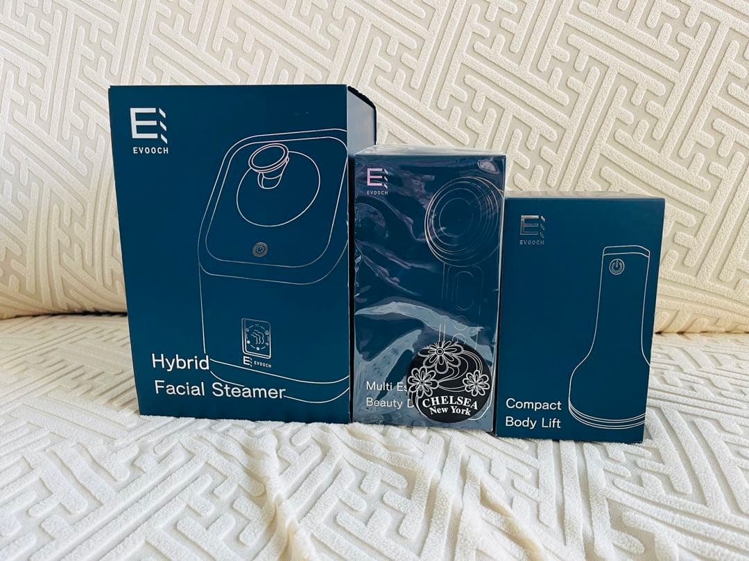 新品　ハイブリッドフェイシャルスチーマーセット