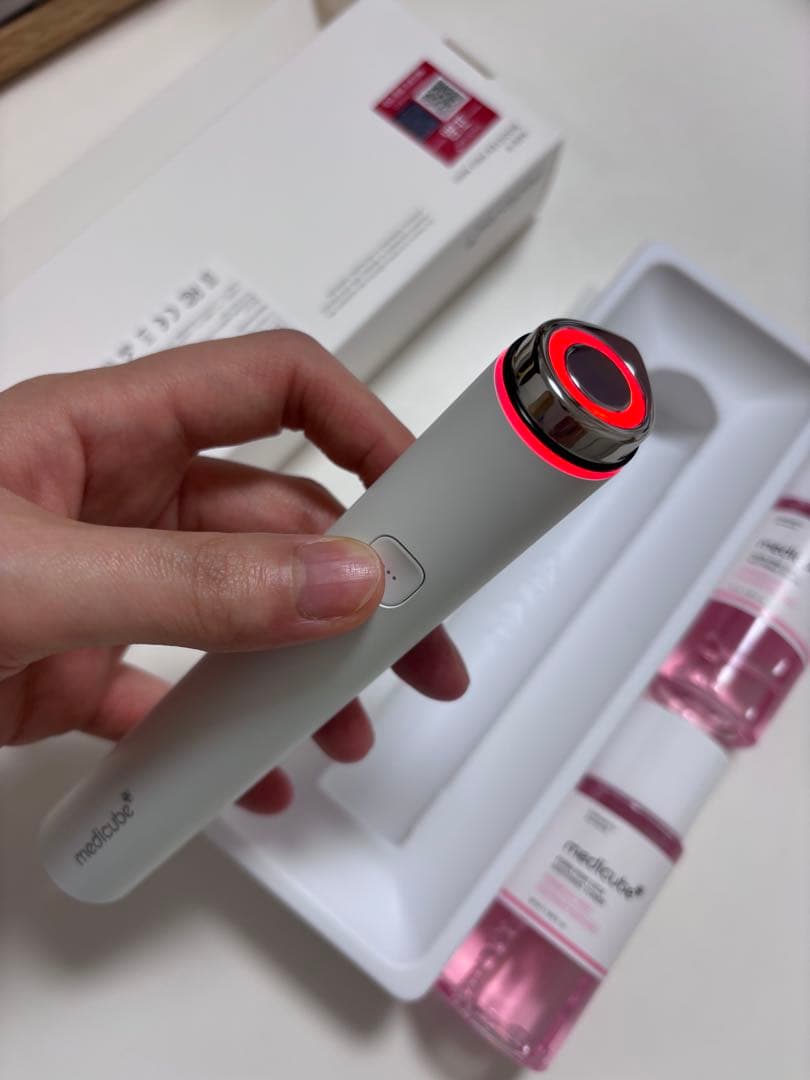 メディキューブ　ブースタープロミニ　ホワイト【ピンクトナー2本付】