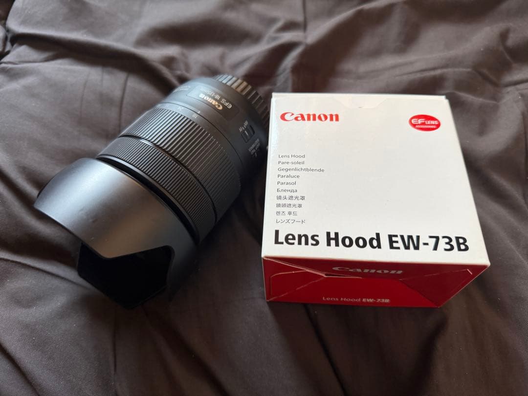 極美品！Canon EF-S 18-135mm レンズ + EW-73B